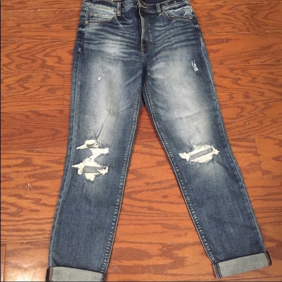 Express Denim - Express High Rise Girlfriend Jeans Size 4